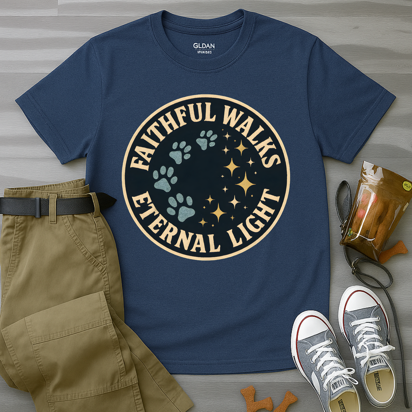 Faithful Walks Eternal Walks Vintage T-Shirt