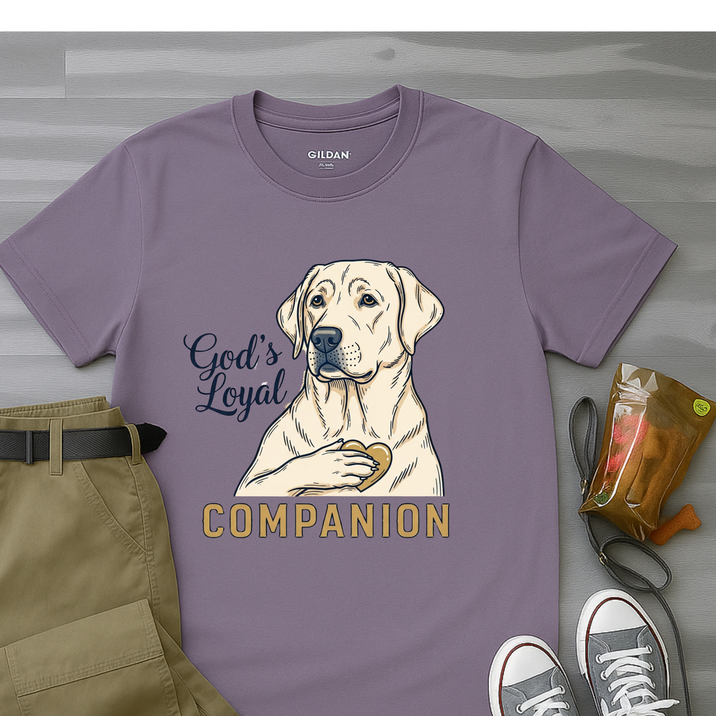 God’s Loyal Companion, Labrador T-Shirt
