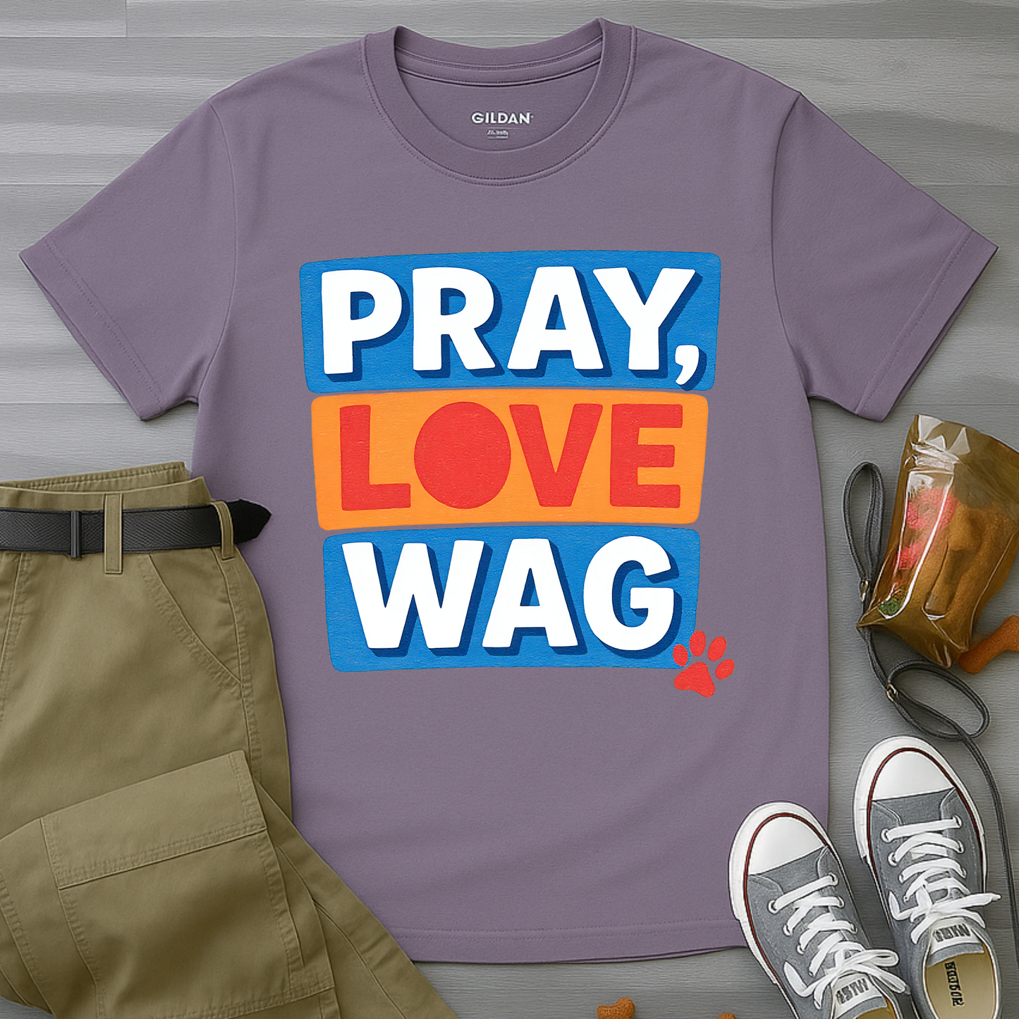 Pray Love Wag T-Shirt