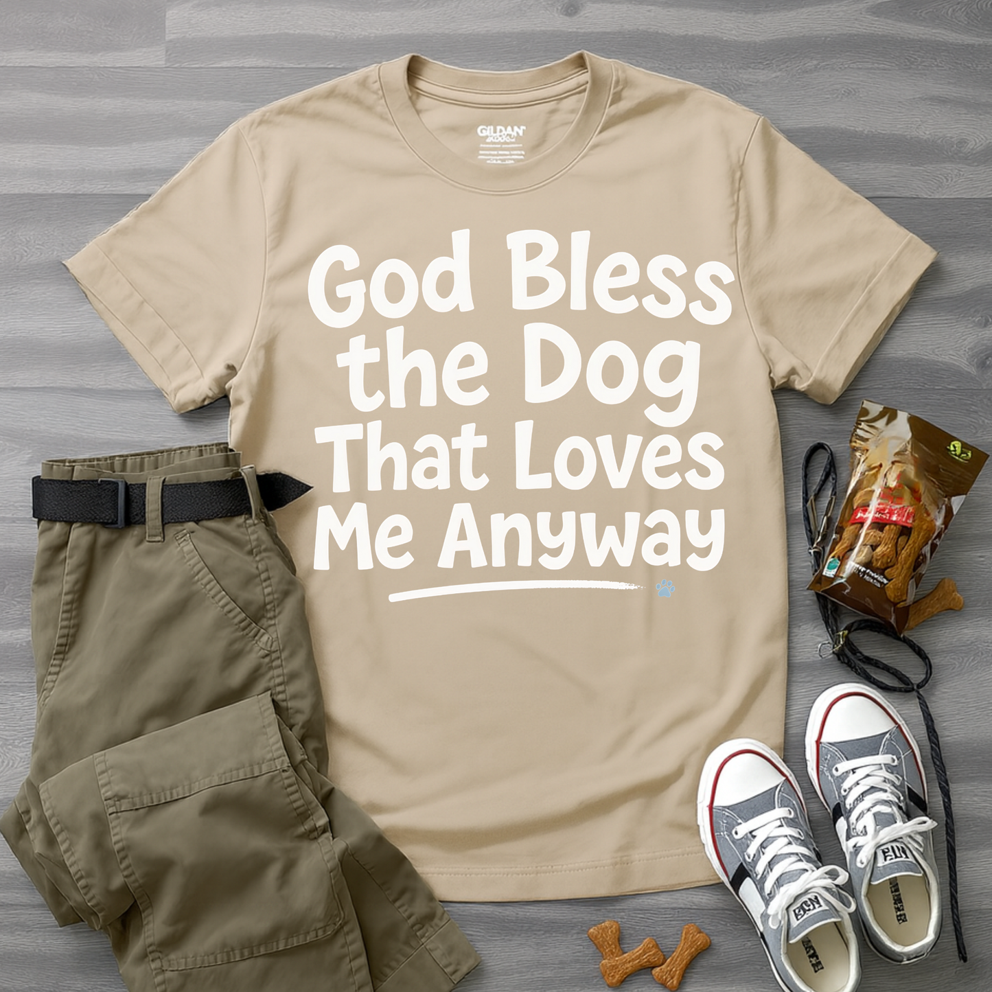 God Bless The Dog That Loves Me Anyway T-Shirt