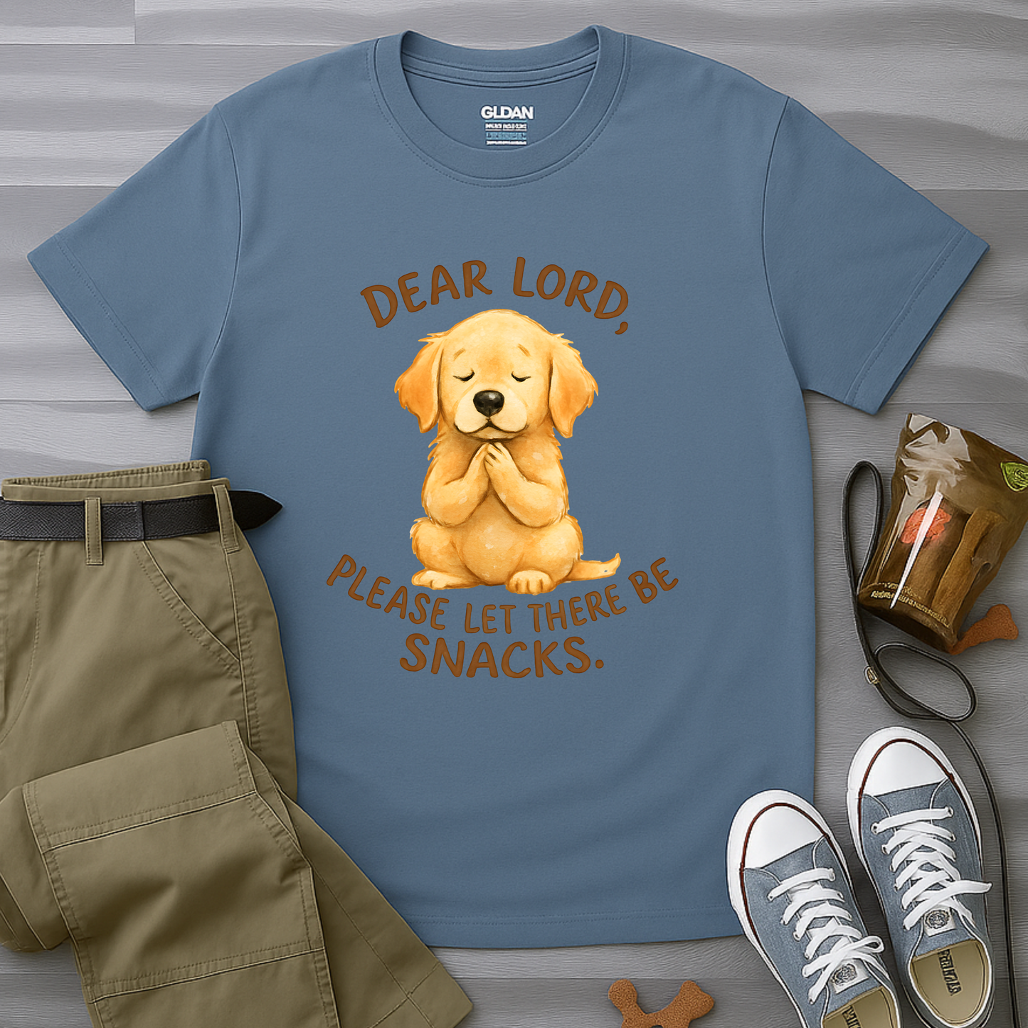 Dear Lord. Please Let There Be Snacks T-Shirt