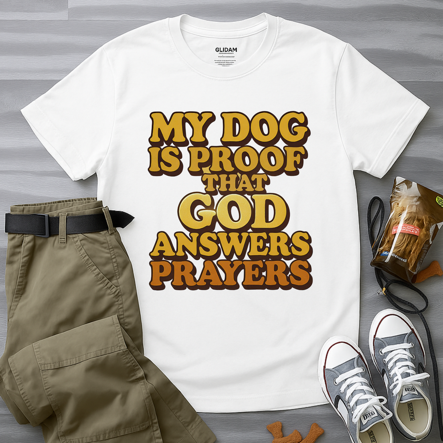 My Dog Is Proof That God Answers Prayers T-Shirt
