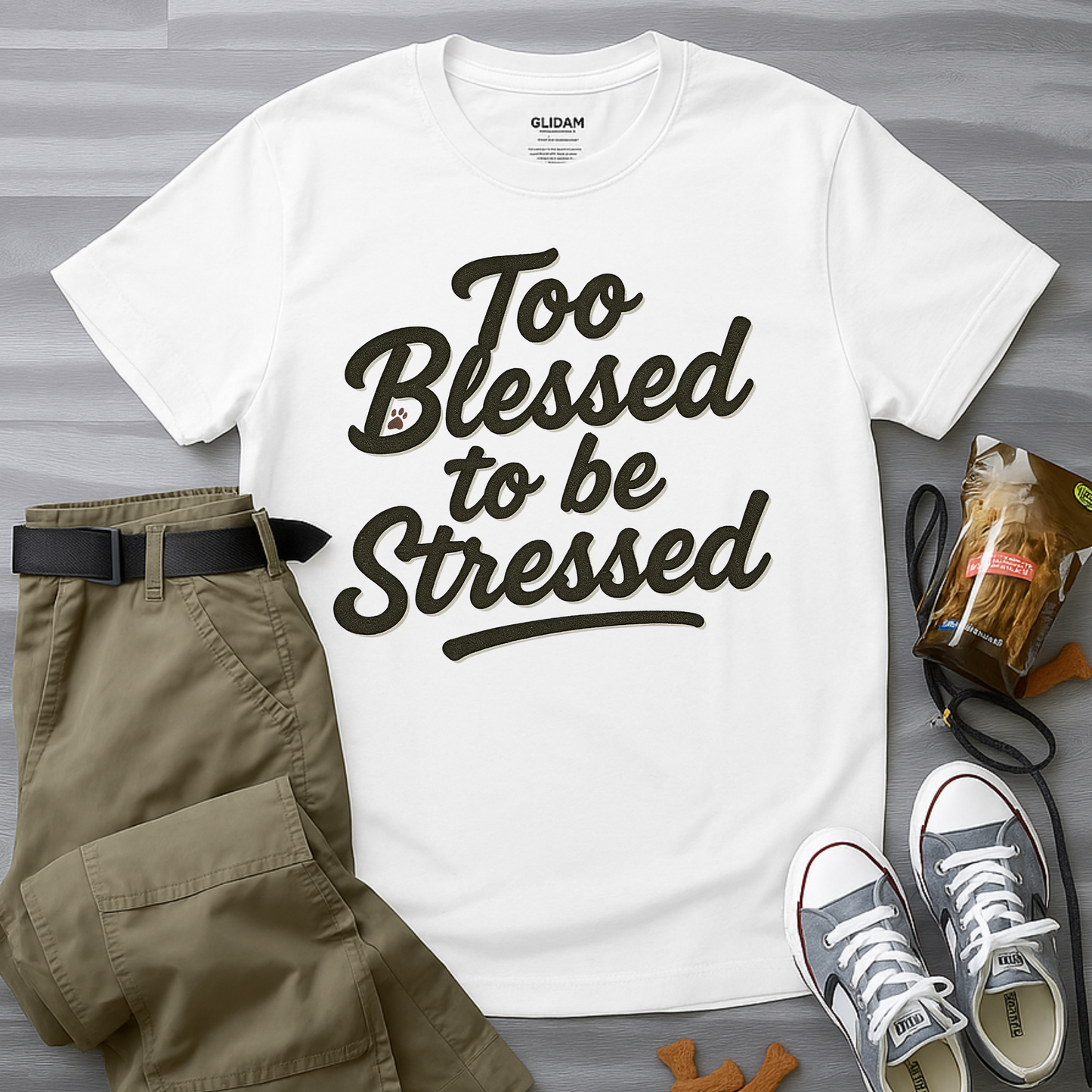 Too Blessed To Be Stressed T-Shirt