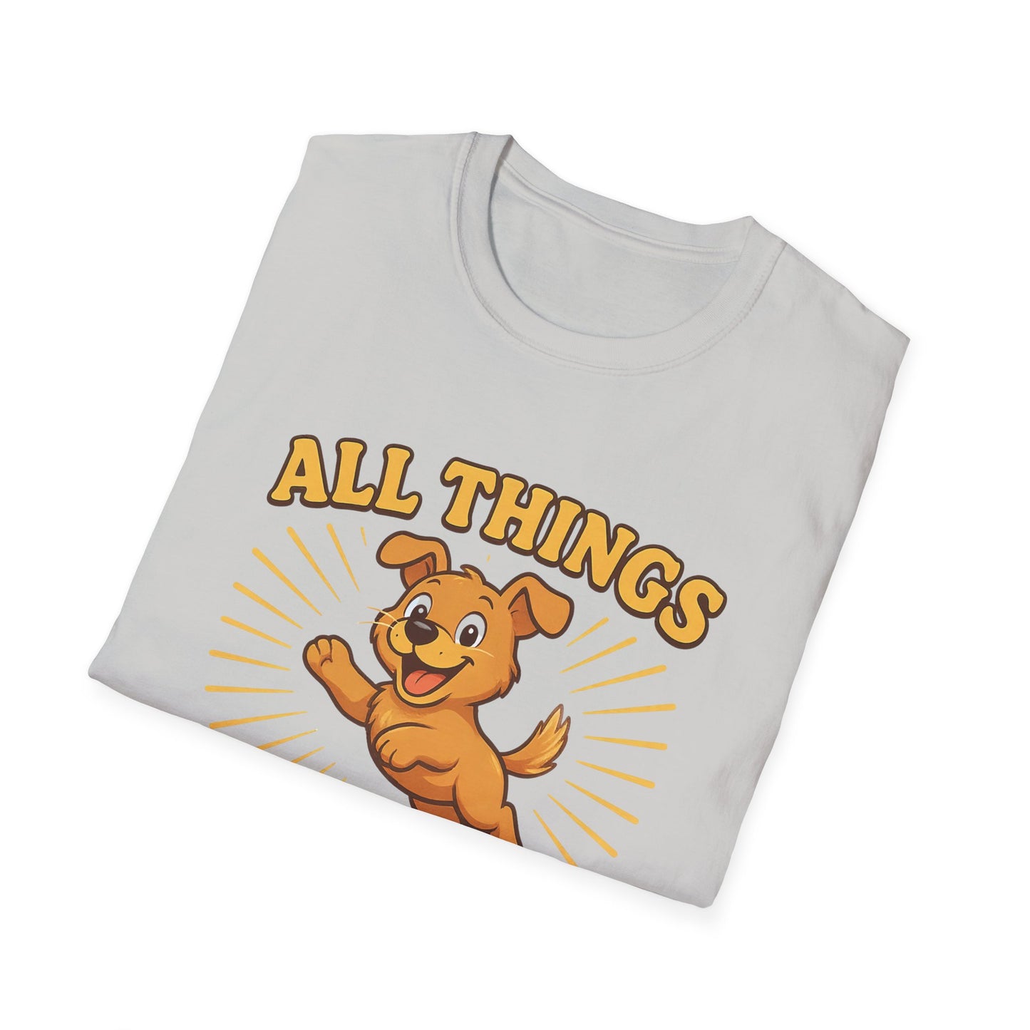 All Things Paws-ible With God T-Shirt