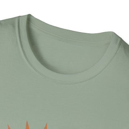 Dachshund Walking by Faith – Vintage Sunburst T-Shirt