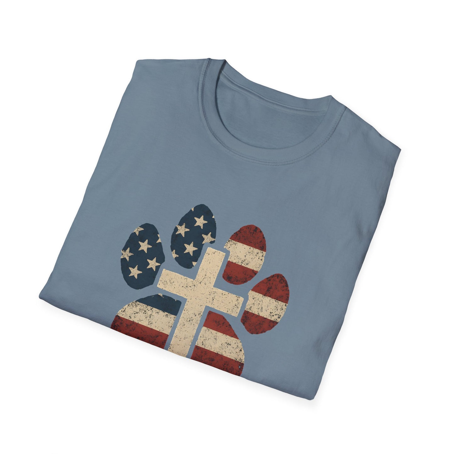 Faith Freedom And Four Paws T-Shirt