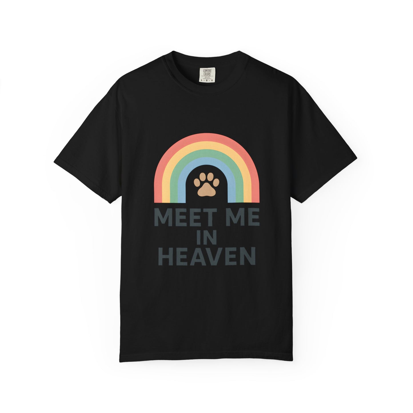 Meet Me In Heaven Paw T-Shirt (1)