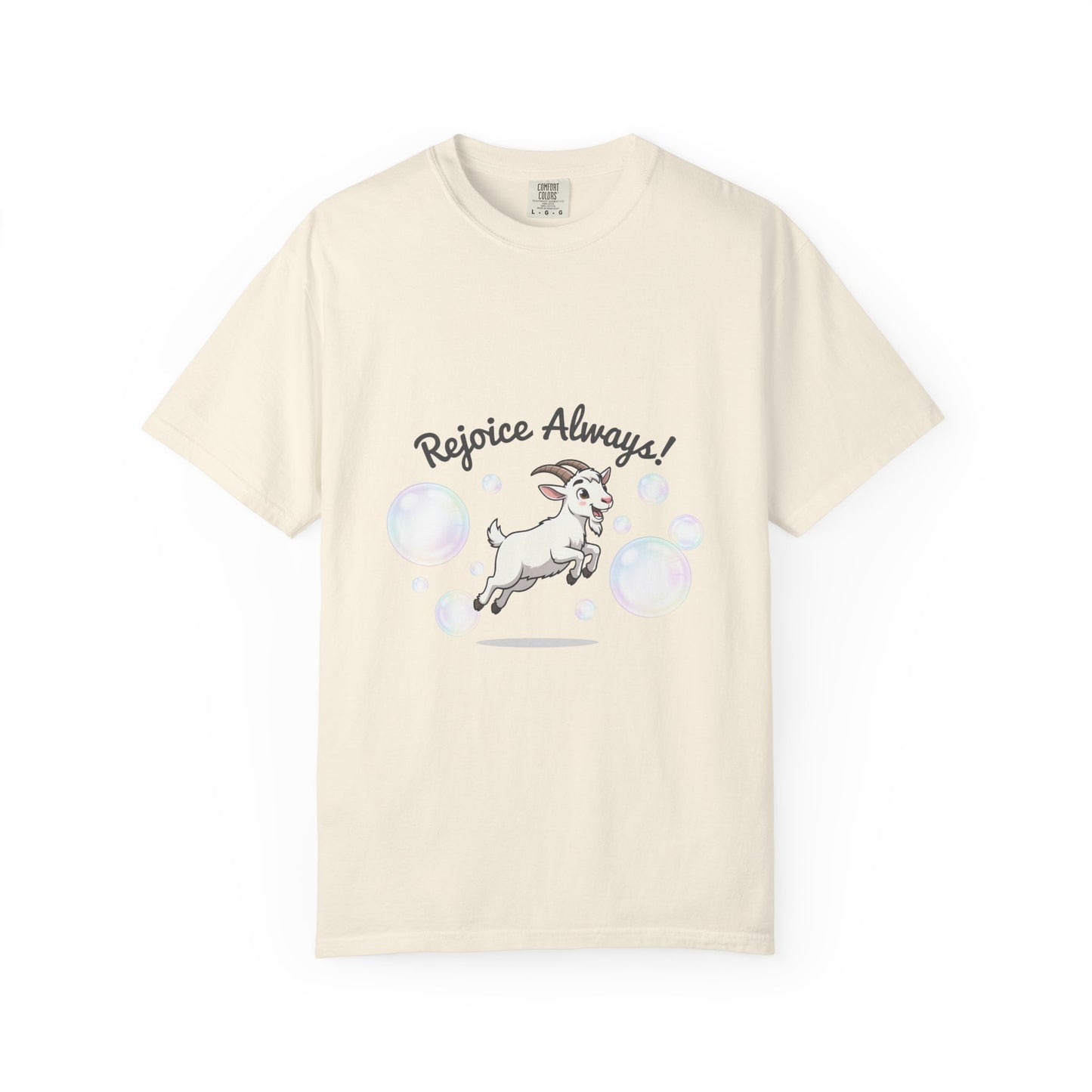 Rejoice Always Happy Goat T-Shirt