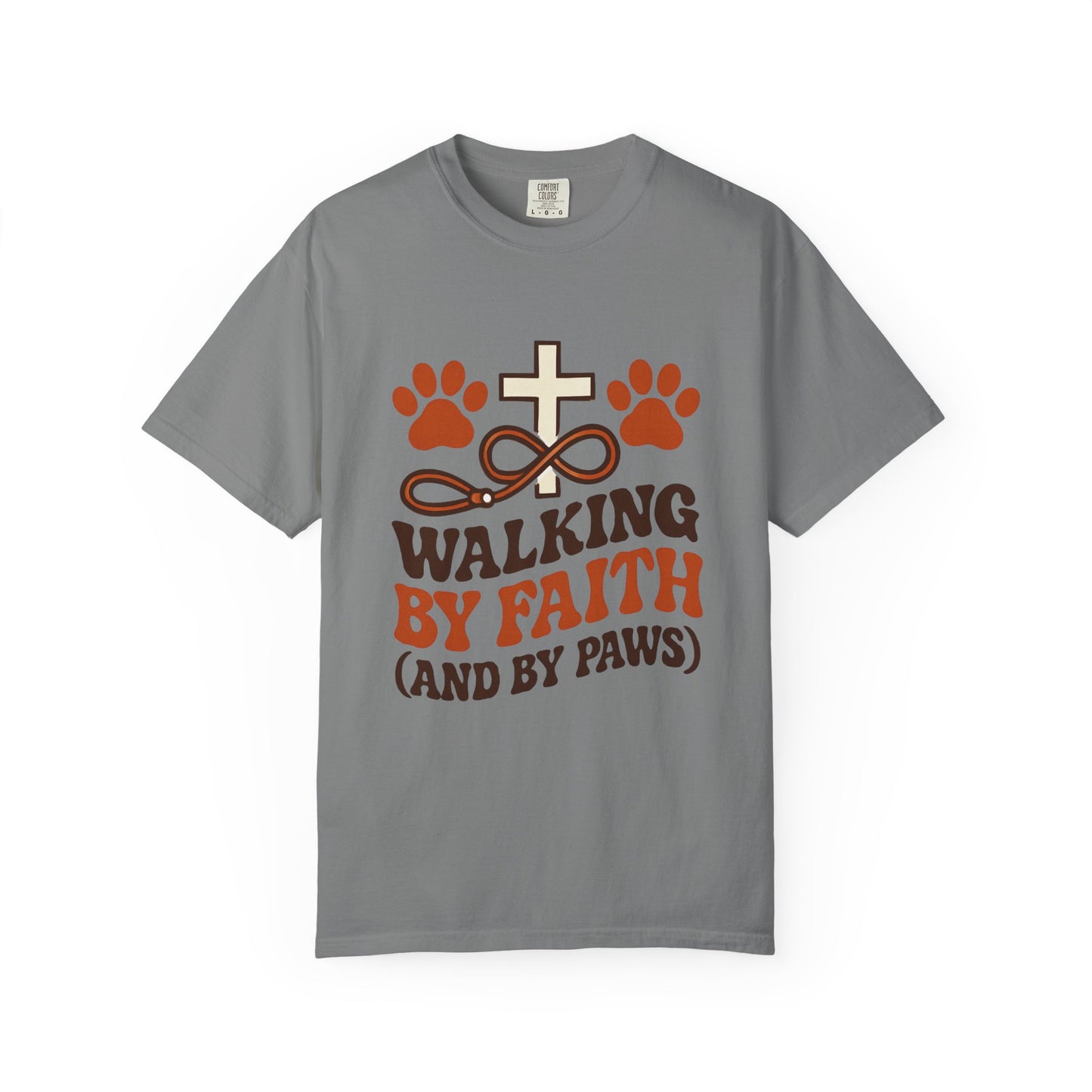 Faith & Paws Infinity Walk Retro T-Shirt