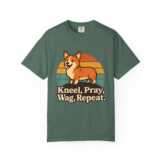 Kneel Wag Pray Repeat T-Shirt