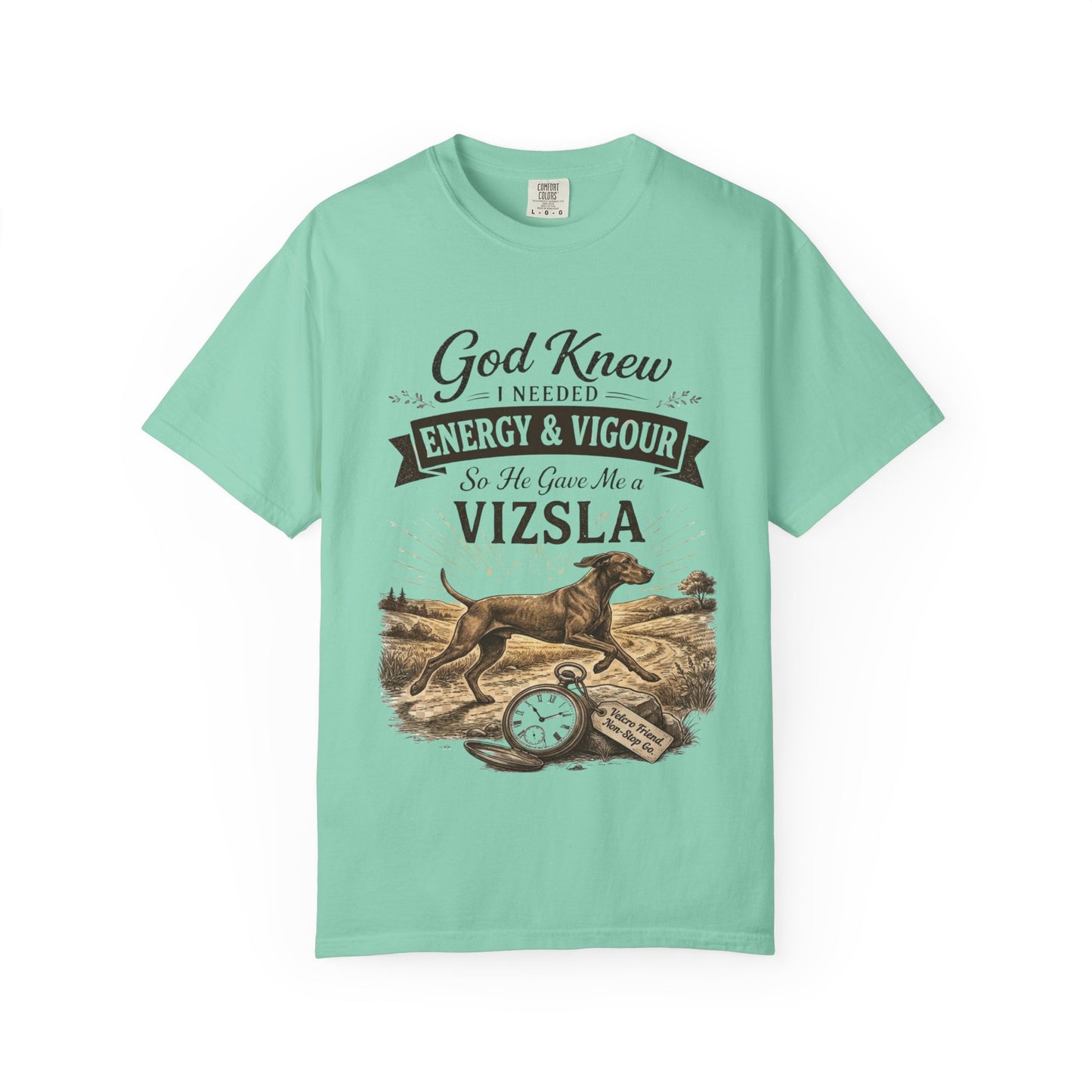 God Knew I Needed a Vizsla