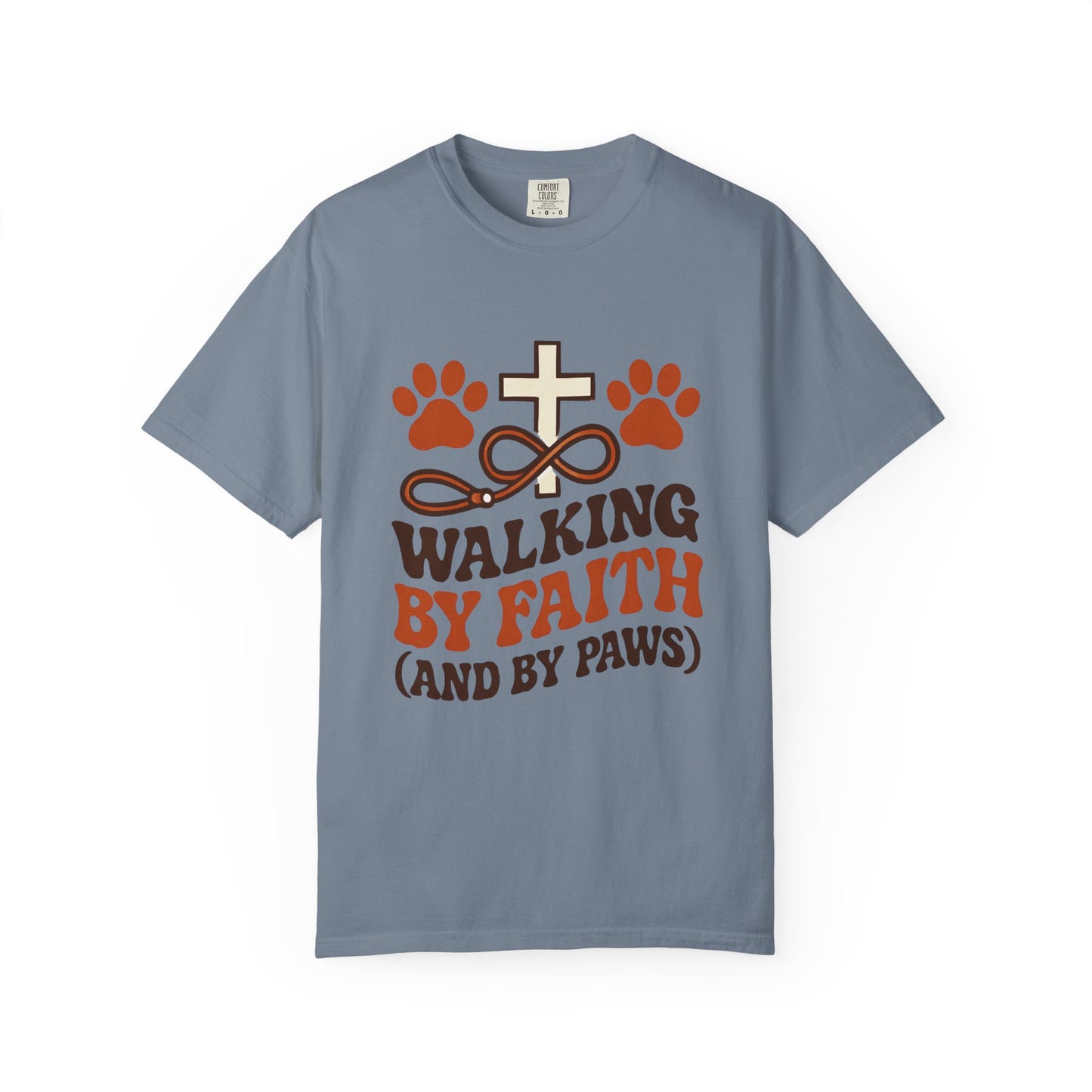 Faith & Paws Infinity Walk Retro T-Shirt