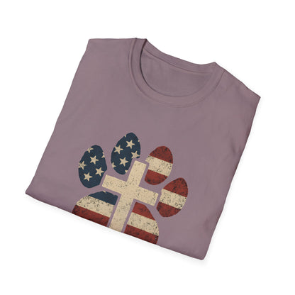 Faith Freedom And Four Paws T-Shirt