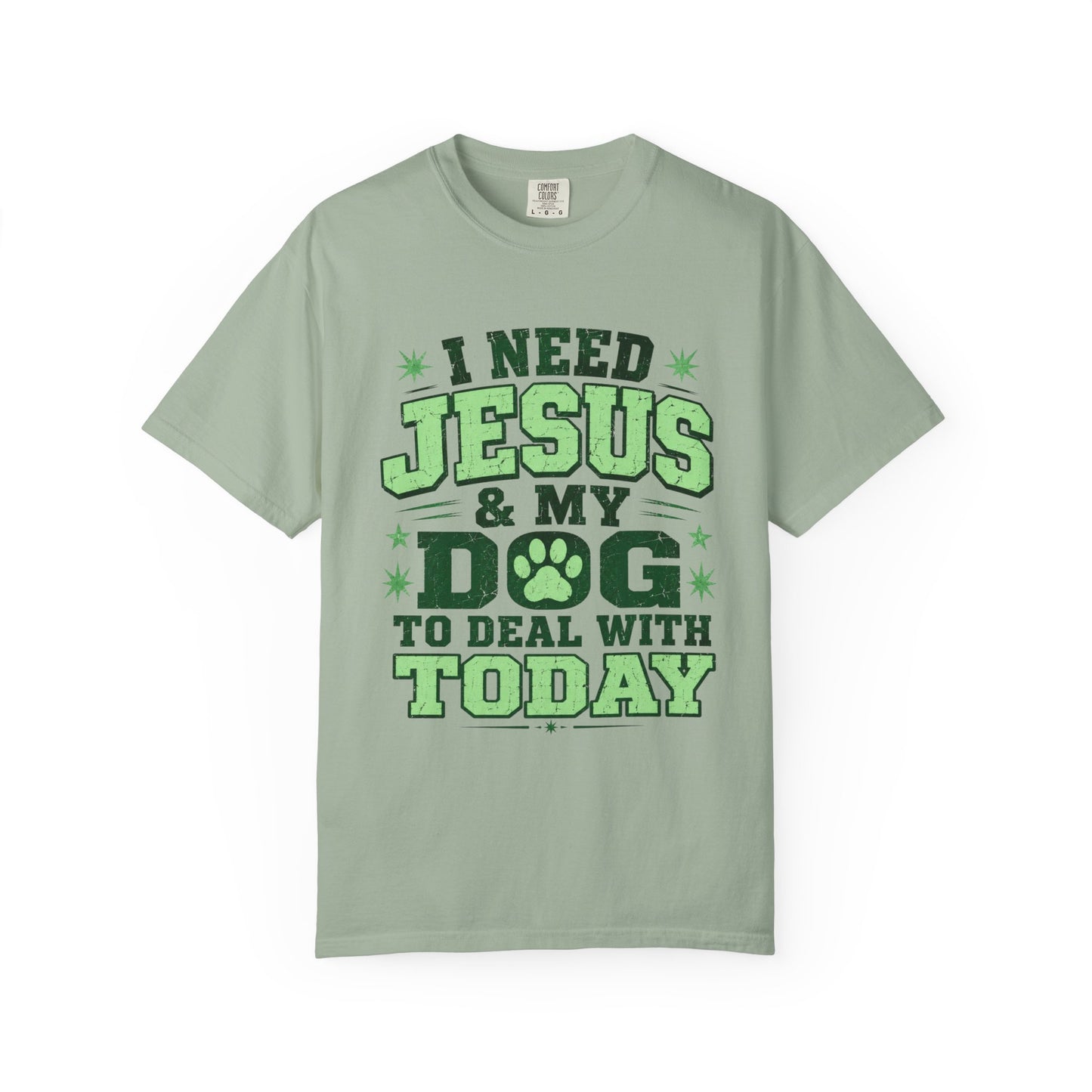 I Need Jesus & My Dog T-Shirt (2)