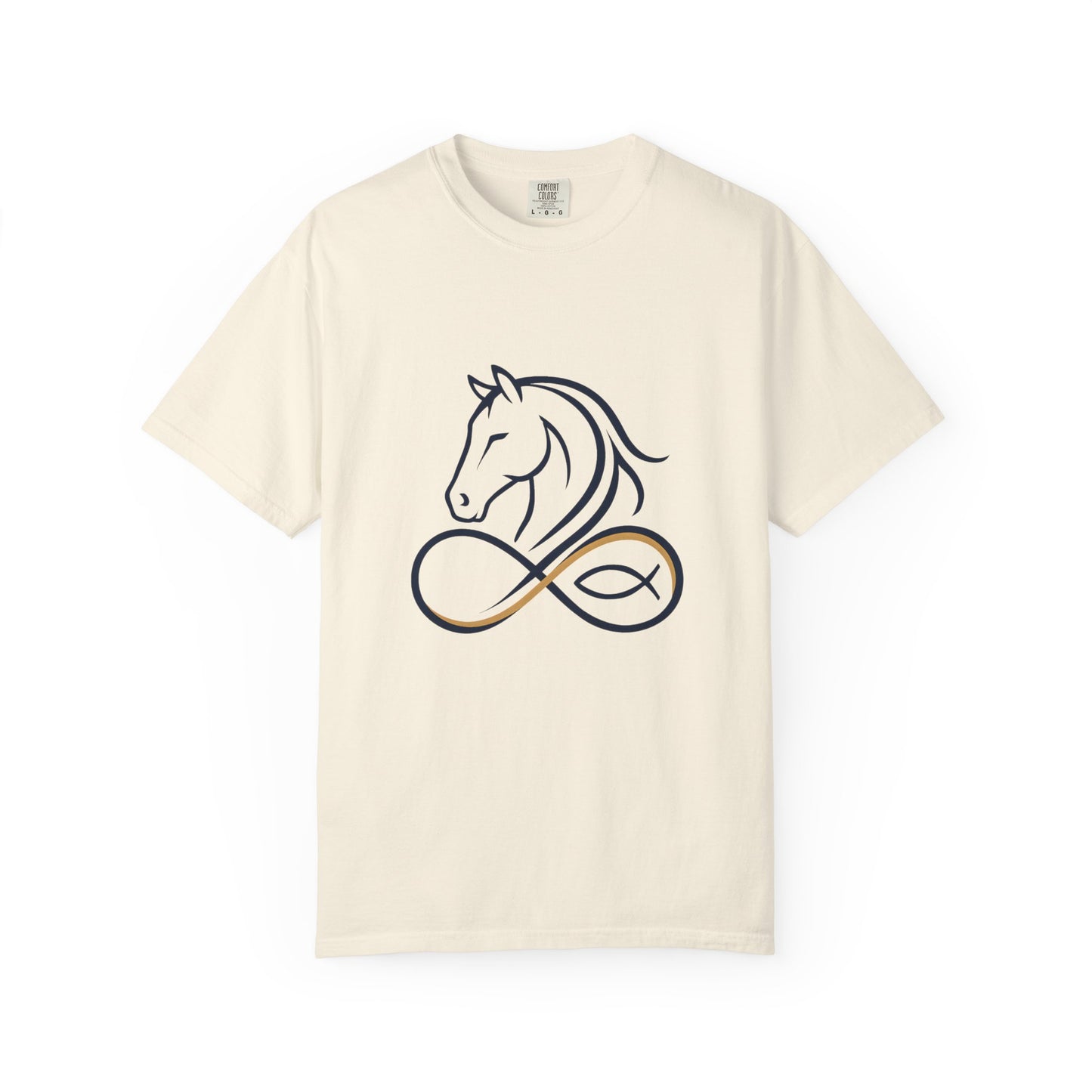 Horse Head Line Art T-Shirt
