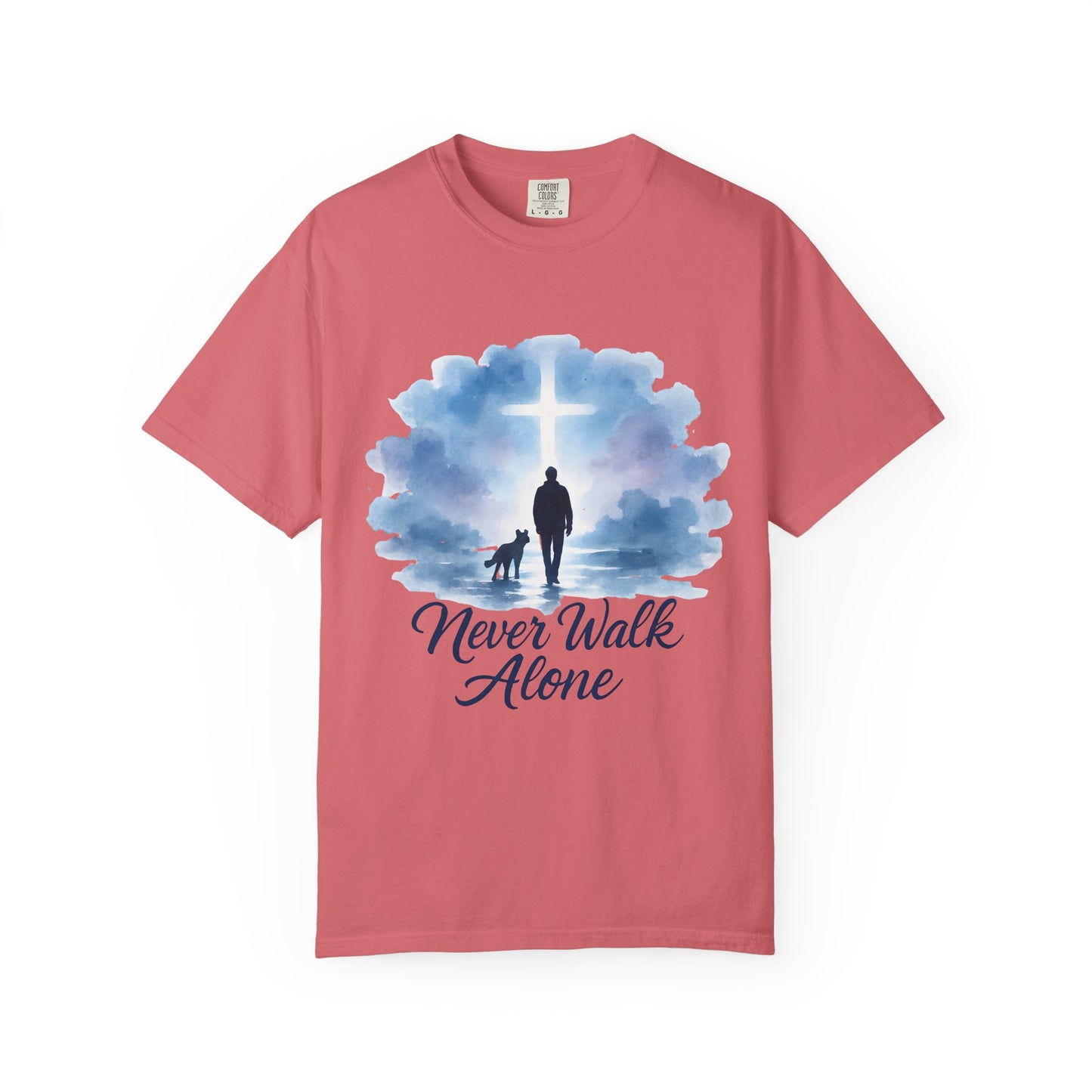 Never Walk Alone Watercolor T-Shirt