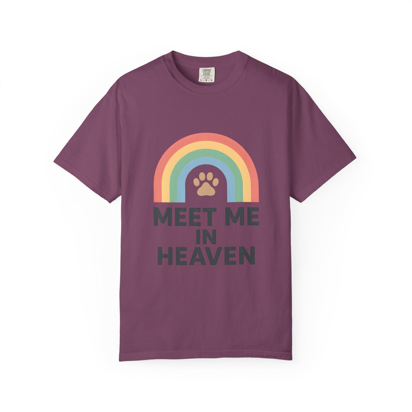 Meet Me In Heaven Paw T-Shirt (1)