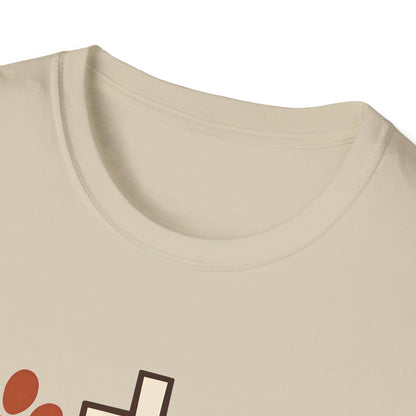 Walking By Faith and Paws Retro T-Shirt