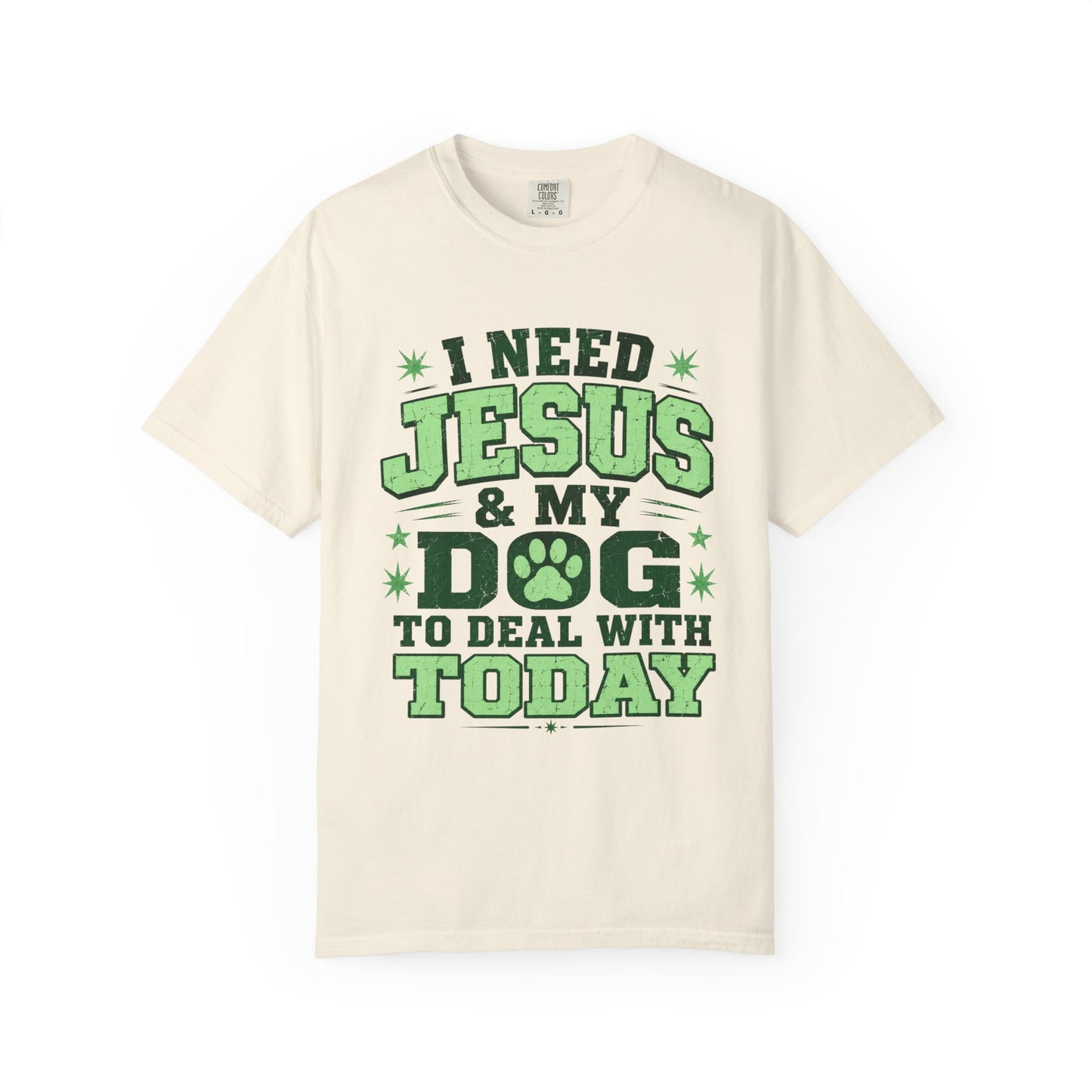 I Need Jesus & My Dog T-Shirt (2)