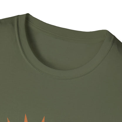Dachshund Walking by Faith – Vintage Sunburst T-Shirt