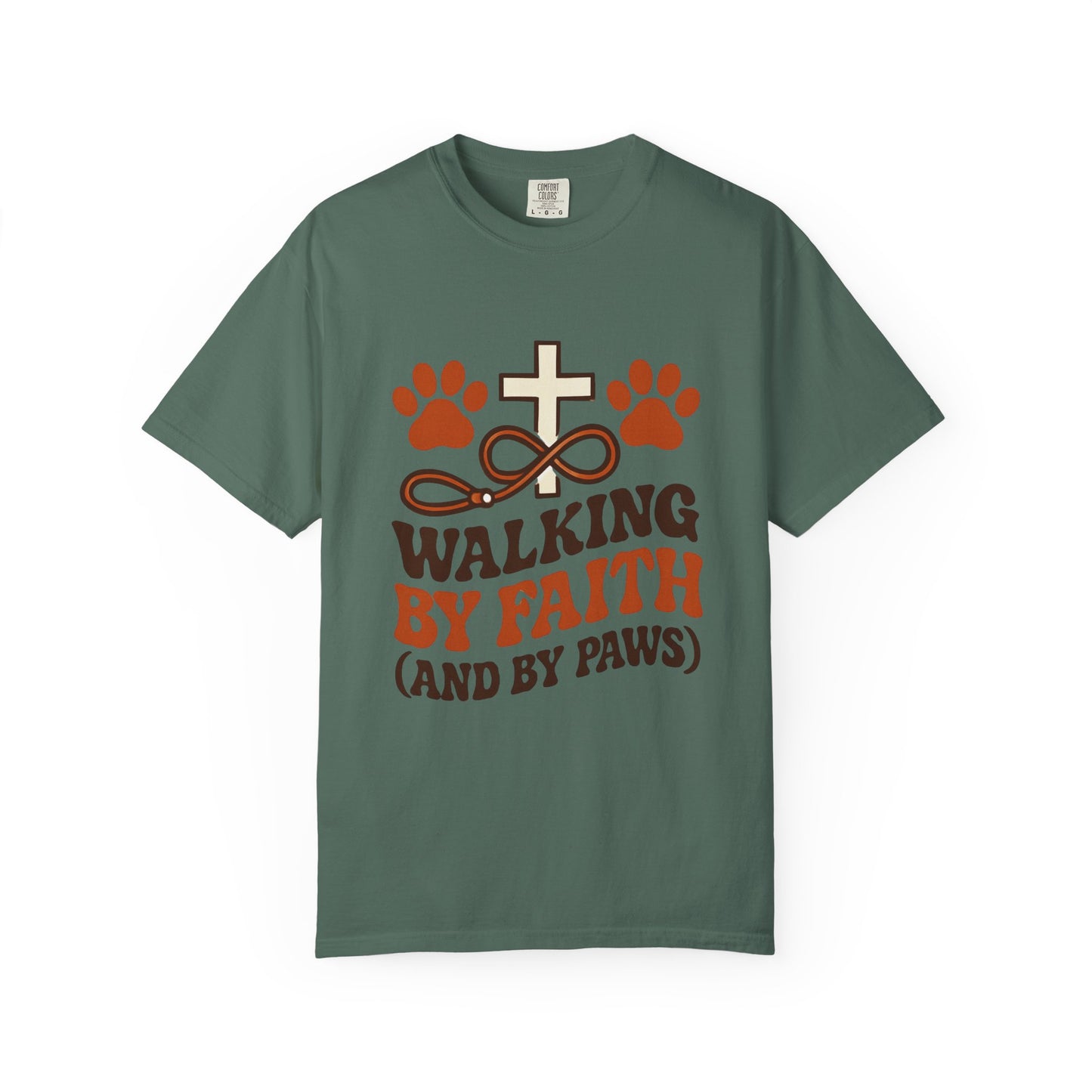 Faith & Paws Infinity Walk Retro T-Shirt