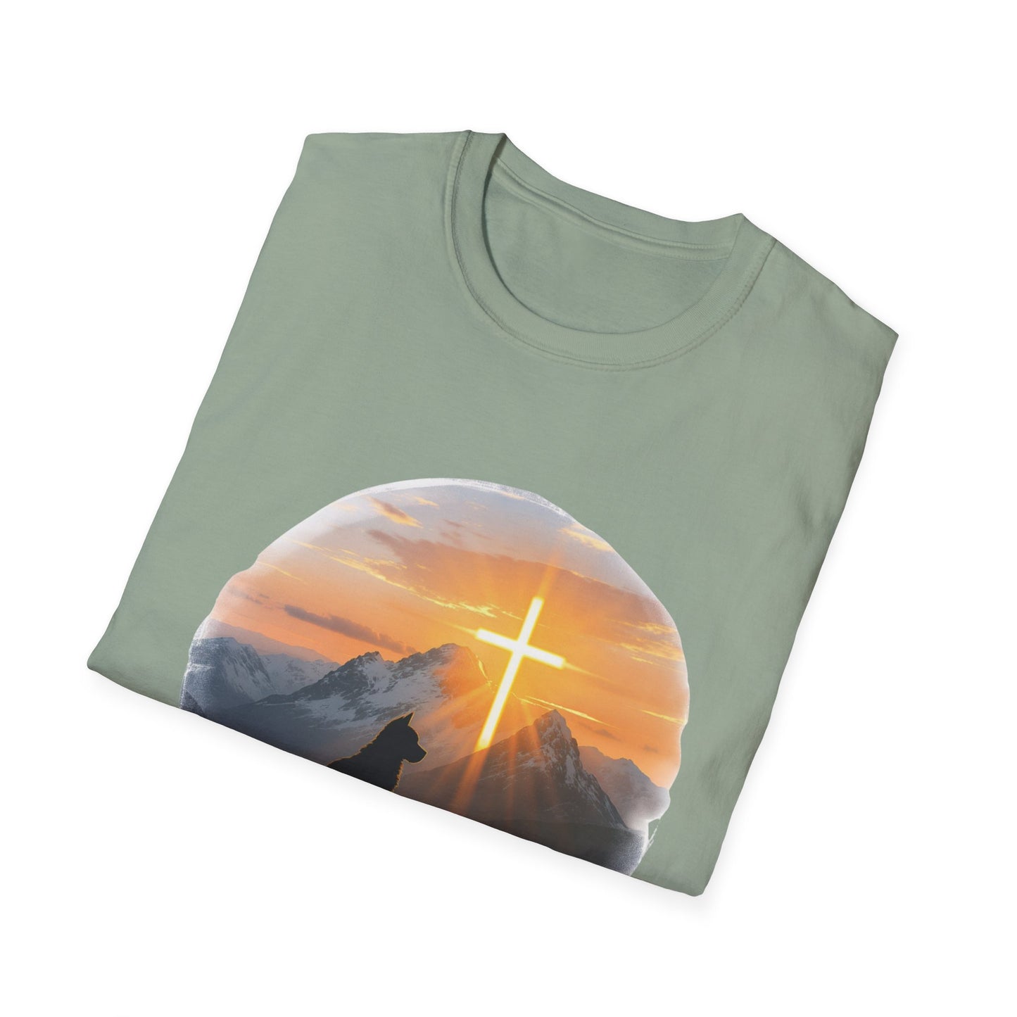 Rise in Faith Sunrise Dog T-Shirt