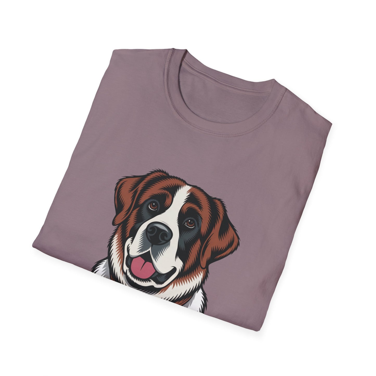Saint Bernard Rescue Faith – 1950s Retro Dog T-Shirt
