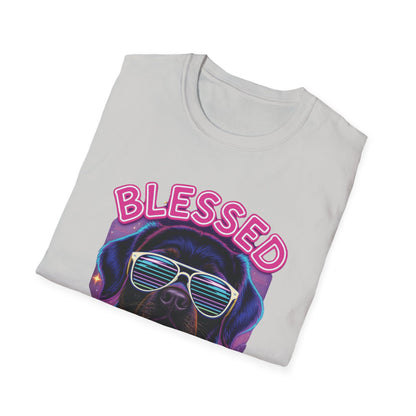 Blessed With Paws Neon T-Shirt