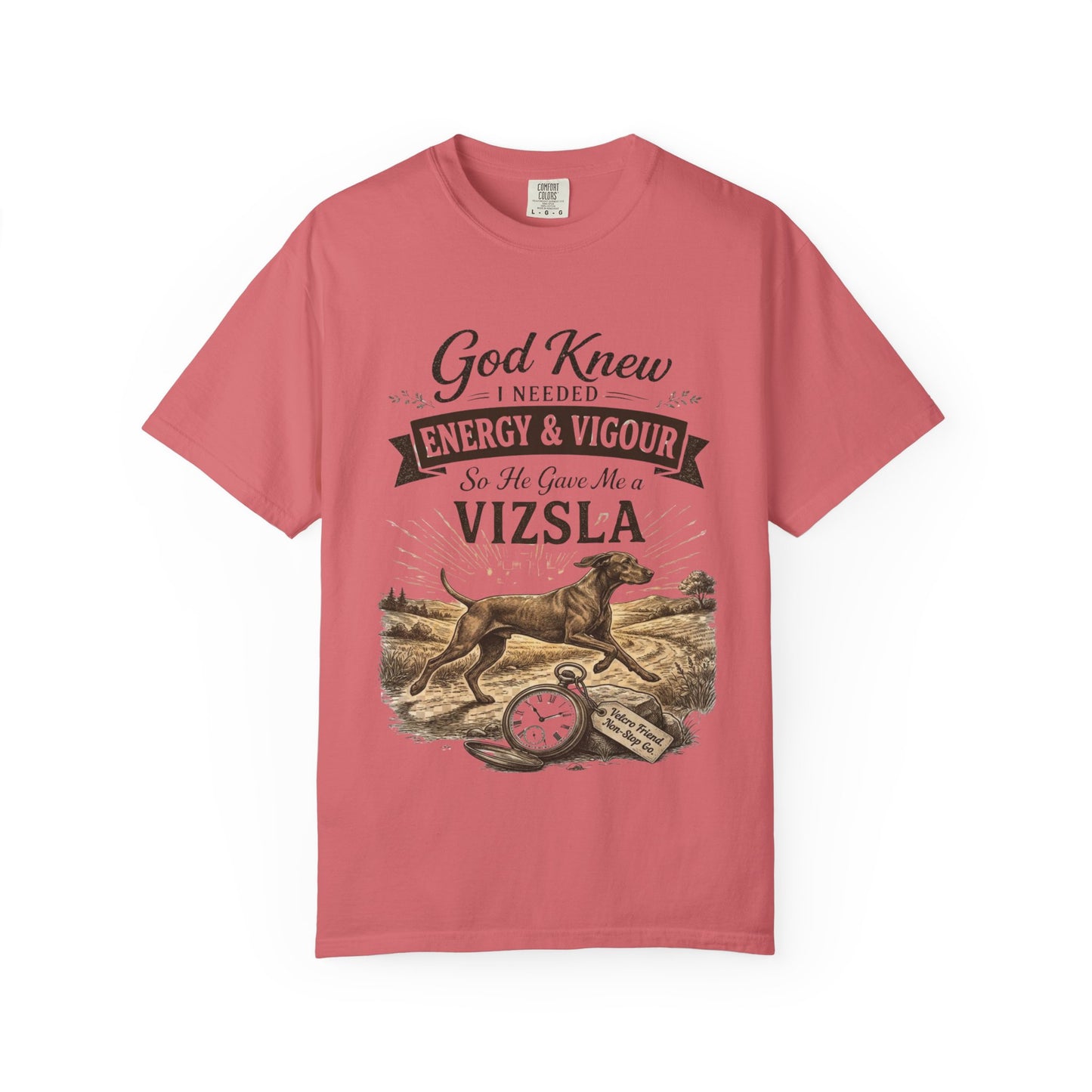 God Knew I Needed a Vizsla