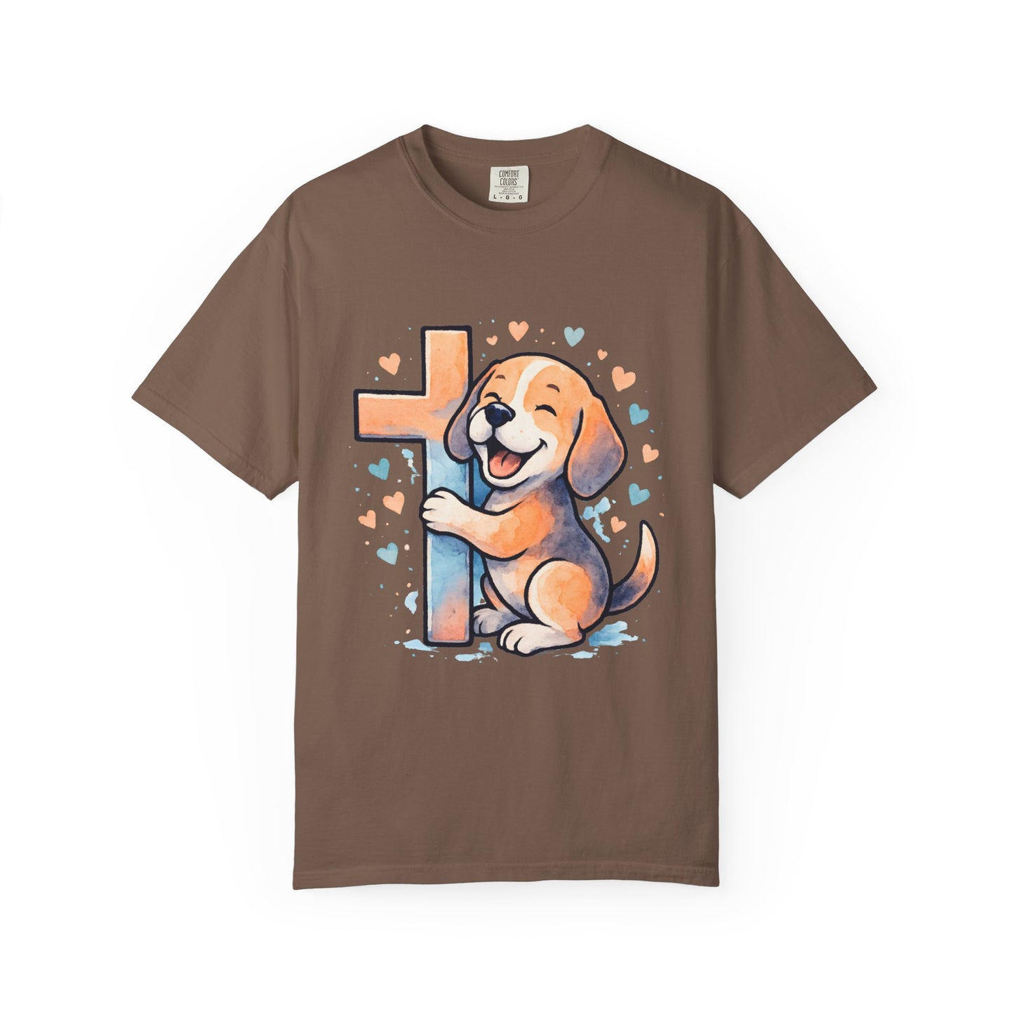 Joyful Puppy WatercolorT-Shirt