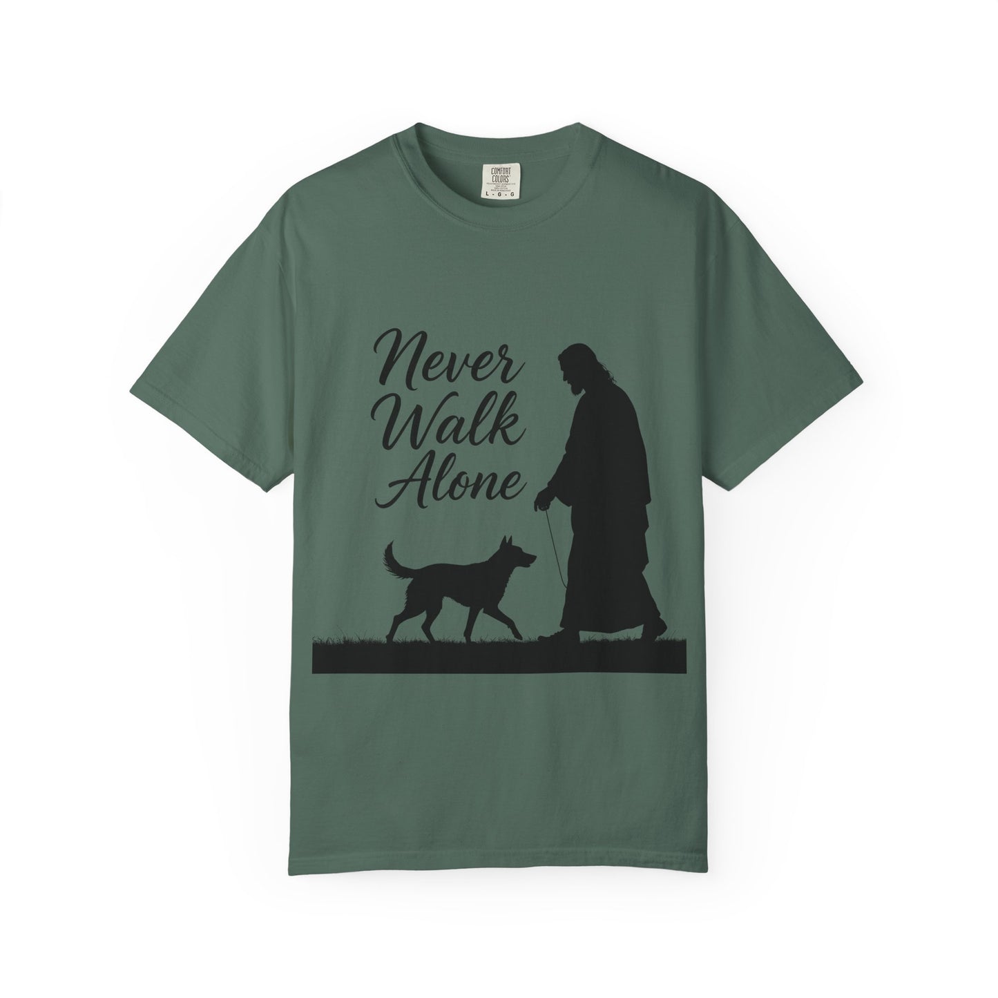 Never Walk Alone Jesus T-Shirt