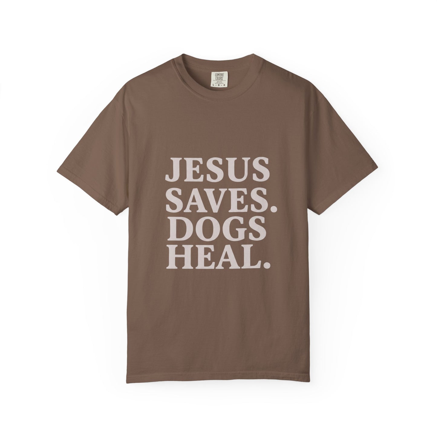 Jesus Saves Dogs Heal T-Shirt