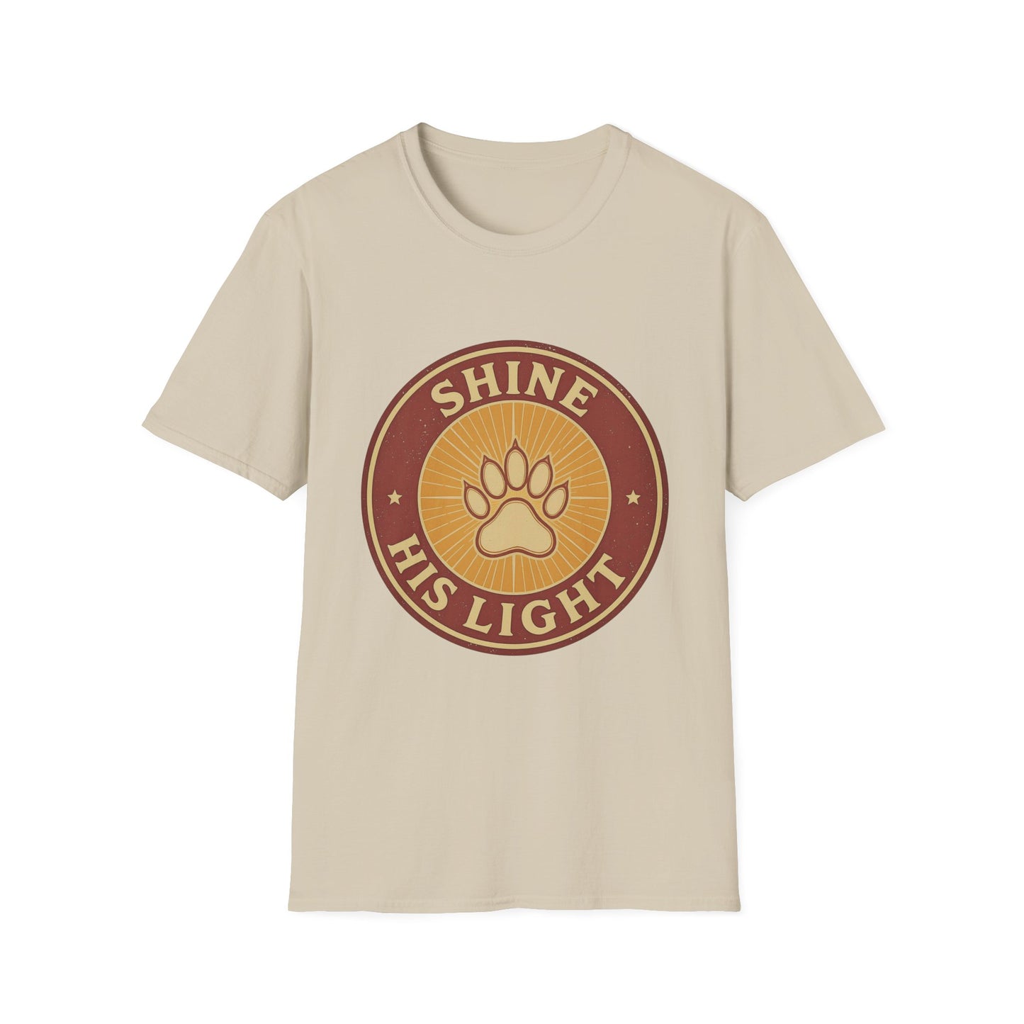 Shine His Light Paw T-Shirt
