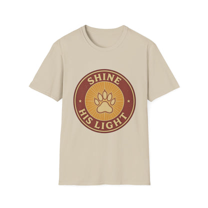 Shine His Light Paw T-Shirt