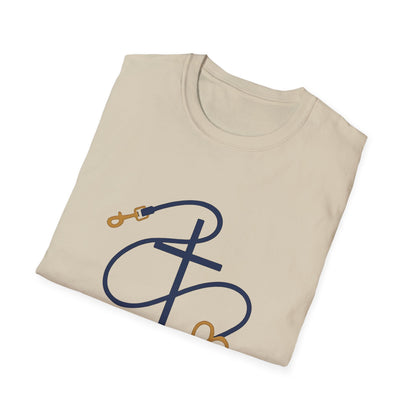 Faith & Love Leash Silhouette T-Shirt