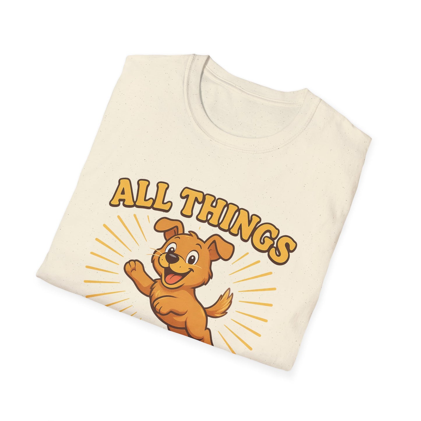 All Things Paws-ible With God T-Shirt