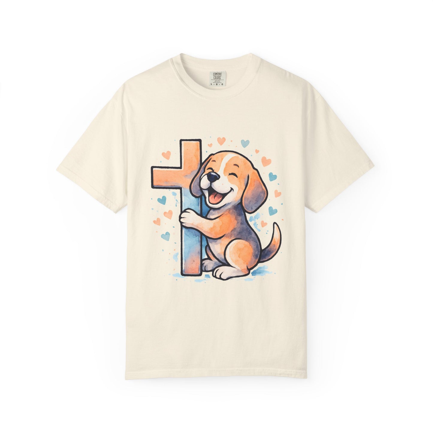 Joyful Puppy WatercolorT-Shirt