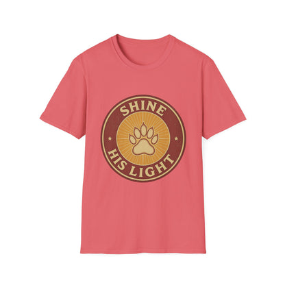 Shine His Light Paw T-Shirt