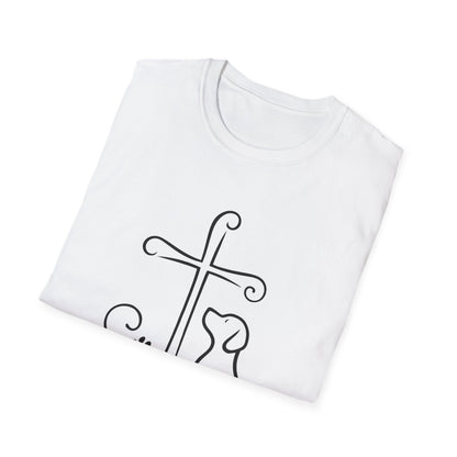 Faithful Dog Silhouette T-Shirt