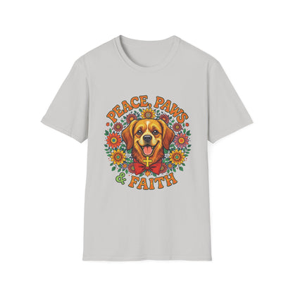 Peace Paws & Faith Hippie T-Shirt