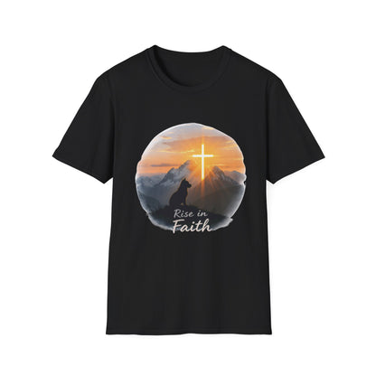 Rise in Faith Sunrise Dog T-Shirt