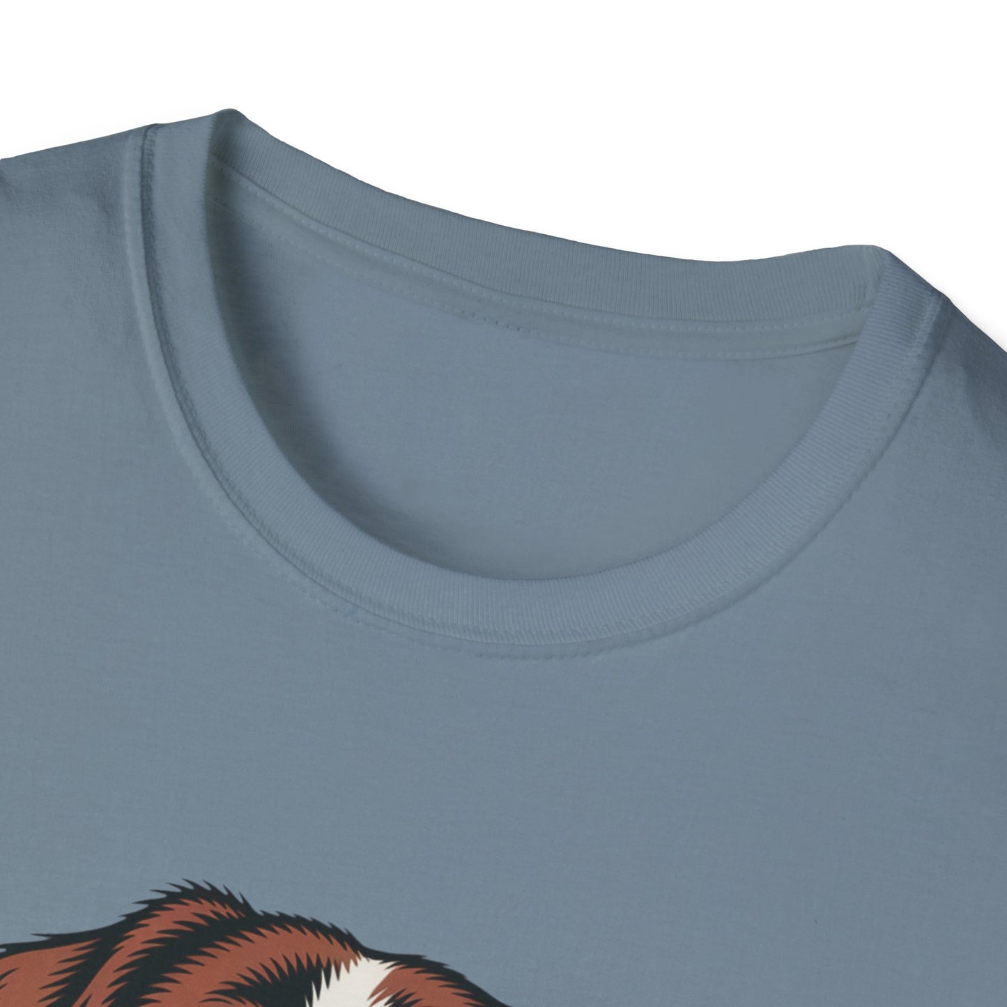 Saint Bernard Rescue Faith – 1950s Retro Dog T-Shirt