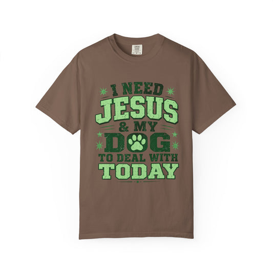 I Need Jesus & My Dog T-Shirt (2)