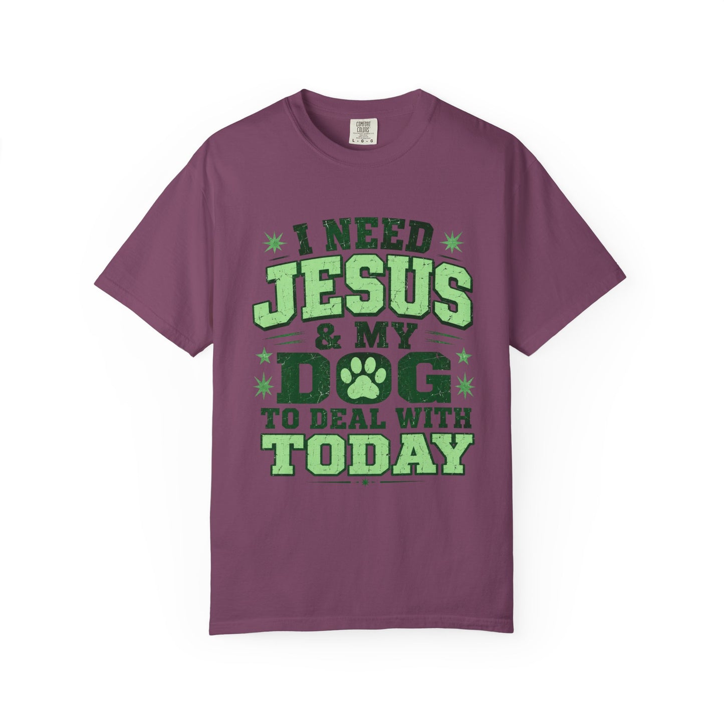 I Need Jesus & My Dog T-Shirt (2)