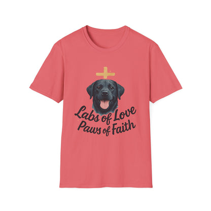 Labs Of Love Paws Of Faith T-Shirt