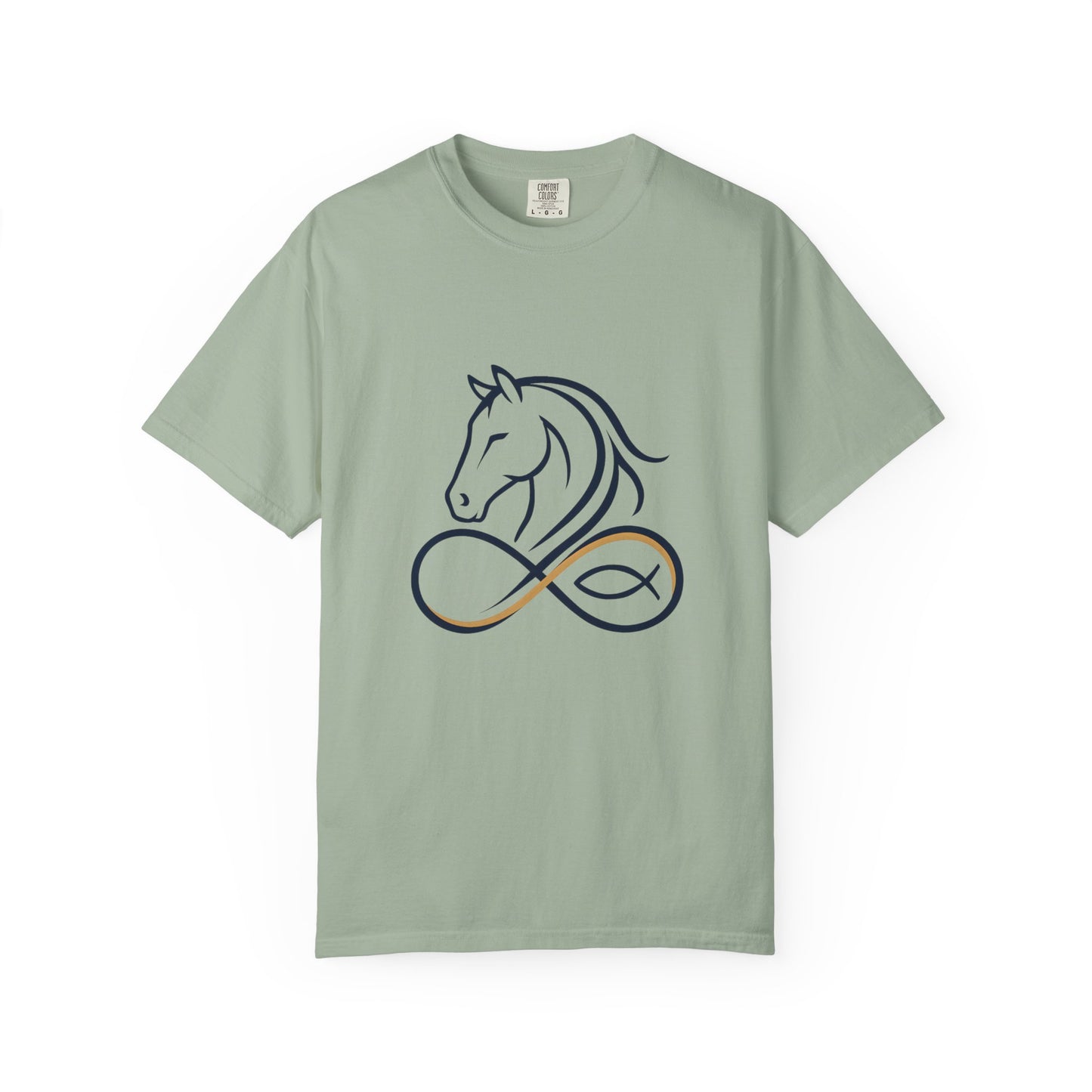 Horse Head Line Art T-Shirt