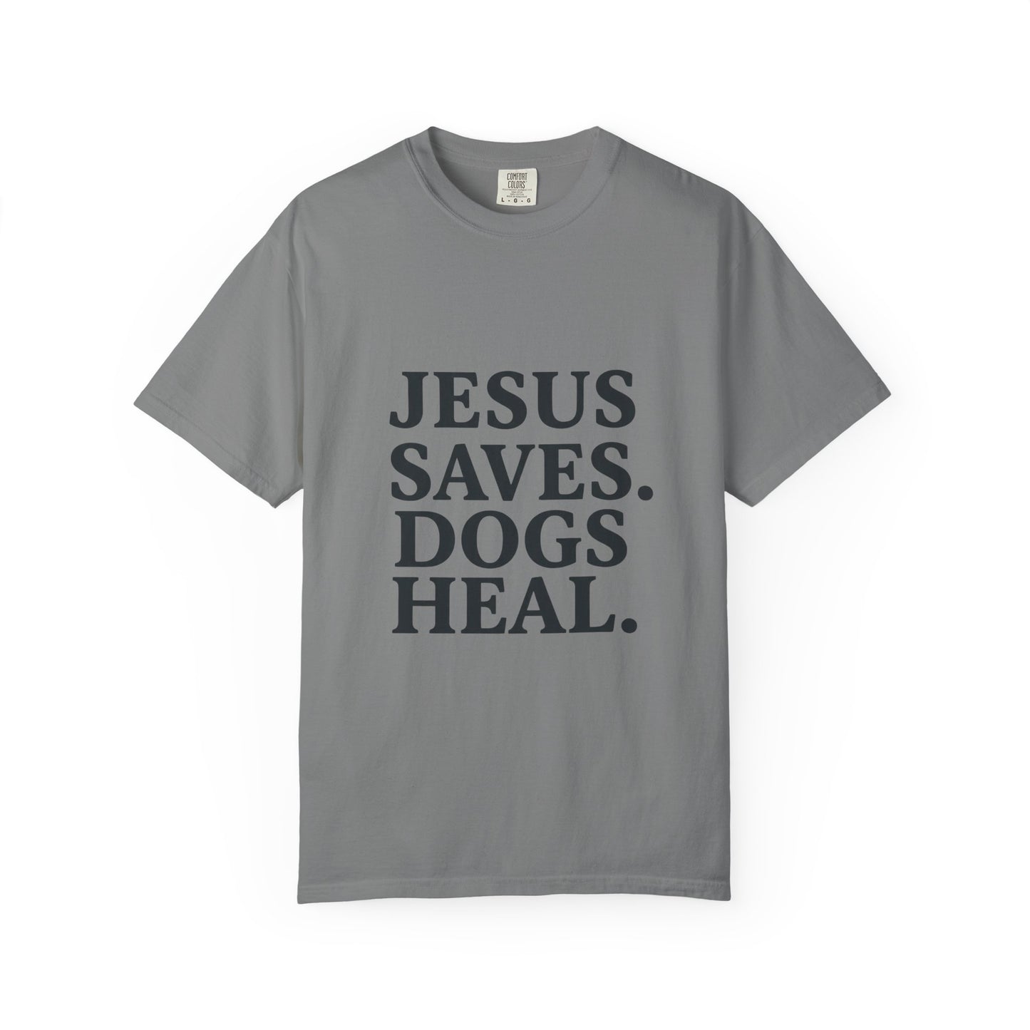Jesus Saves Dogs Heal T-Shirt