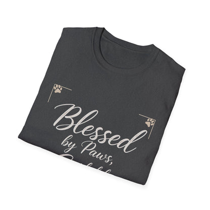 Blessed By Paws Guided By Grace T-Shirt