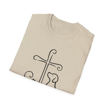 Faithful Dog Silhouette T-Shirt
