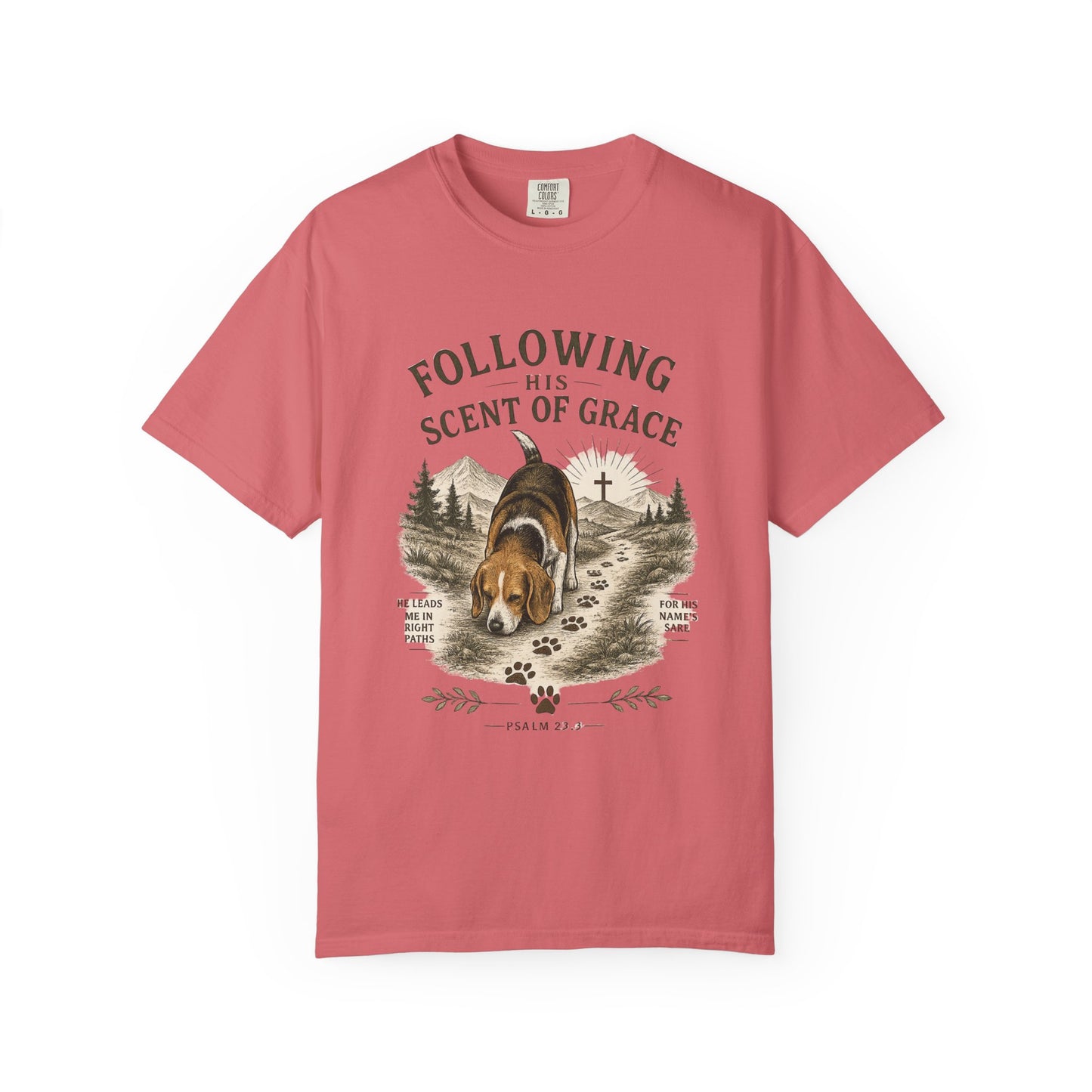 Beagle — Following His Scent of Grace T-Shirt